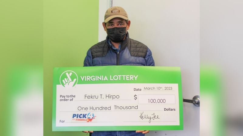Virginia man wins $100,000 after purchasing 20 winning lottery tickets with the same numbers Virginia man wins $100,000 after purchasing 20 winning lottery tickets with the same numbers