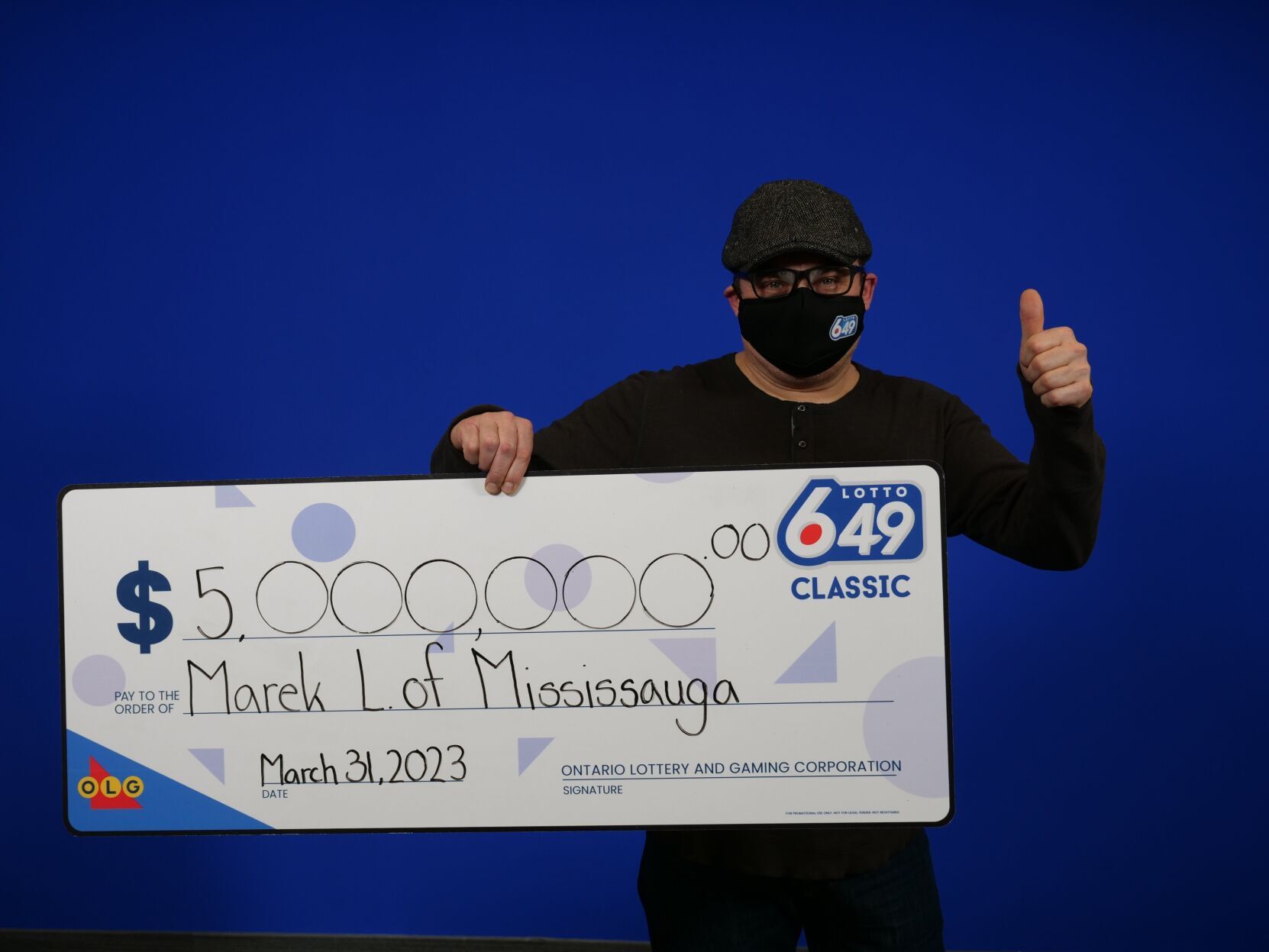 Mississauga man wins $5 million in lottery prize Mississauga man wins $5 million in lottery prize