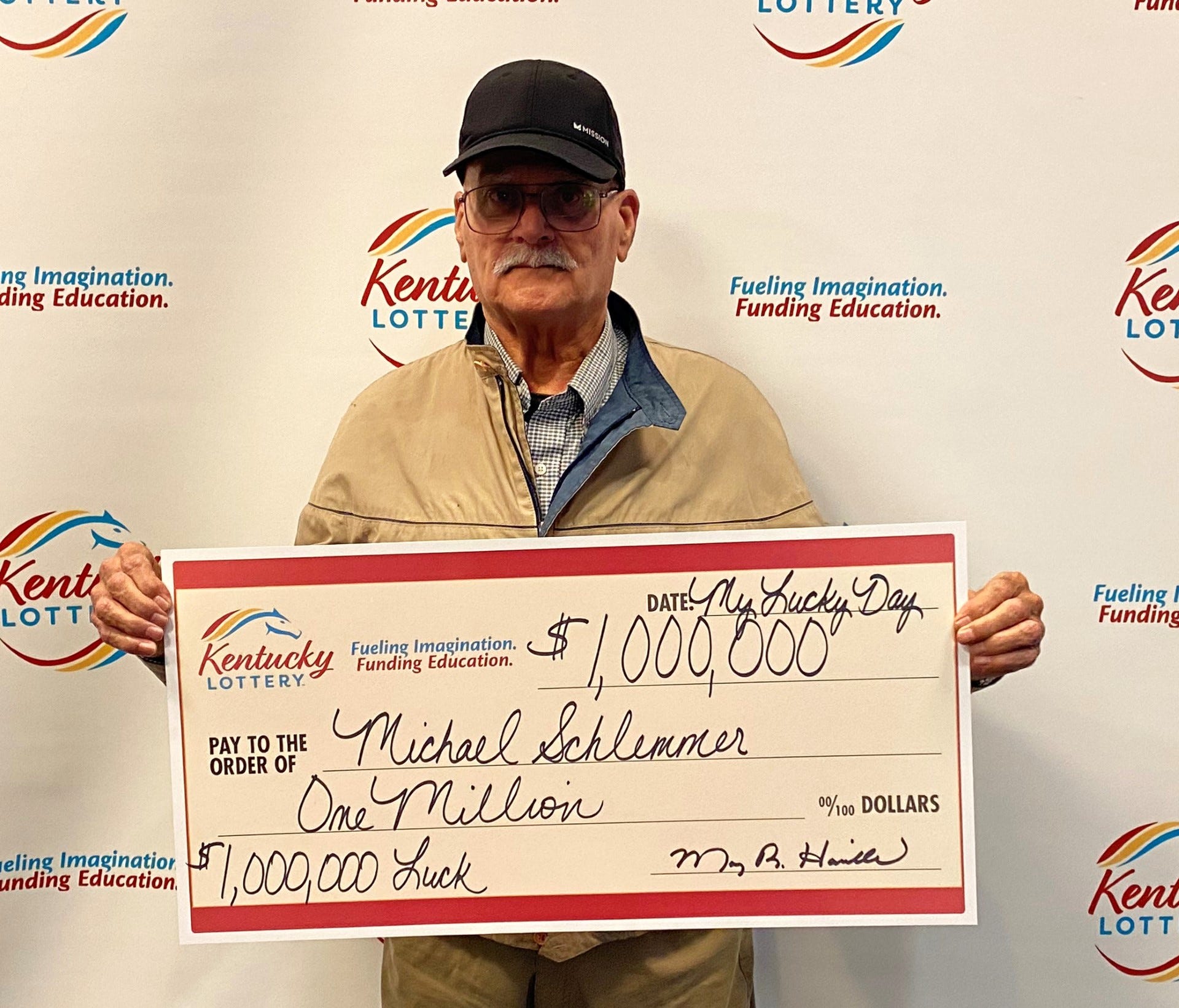 Kentucky man ran out of gas, left station with a $1 million winning lottery ticket.