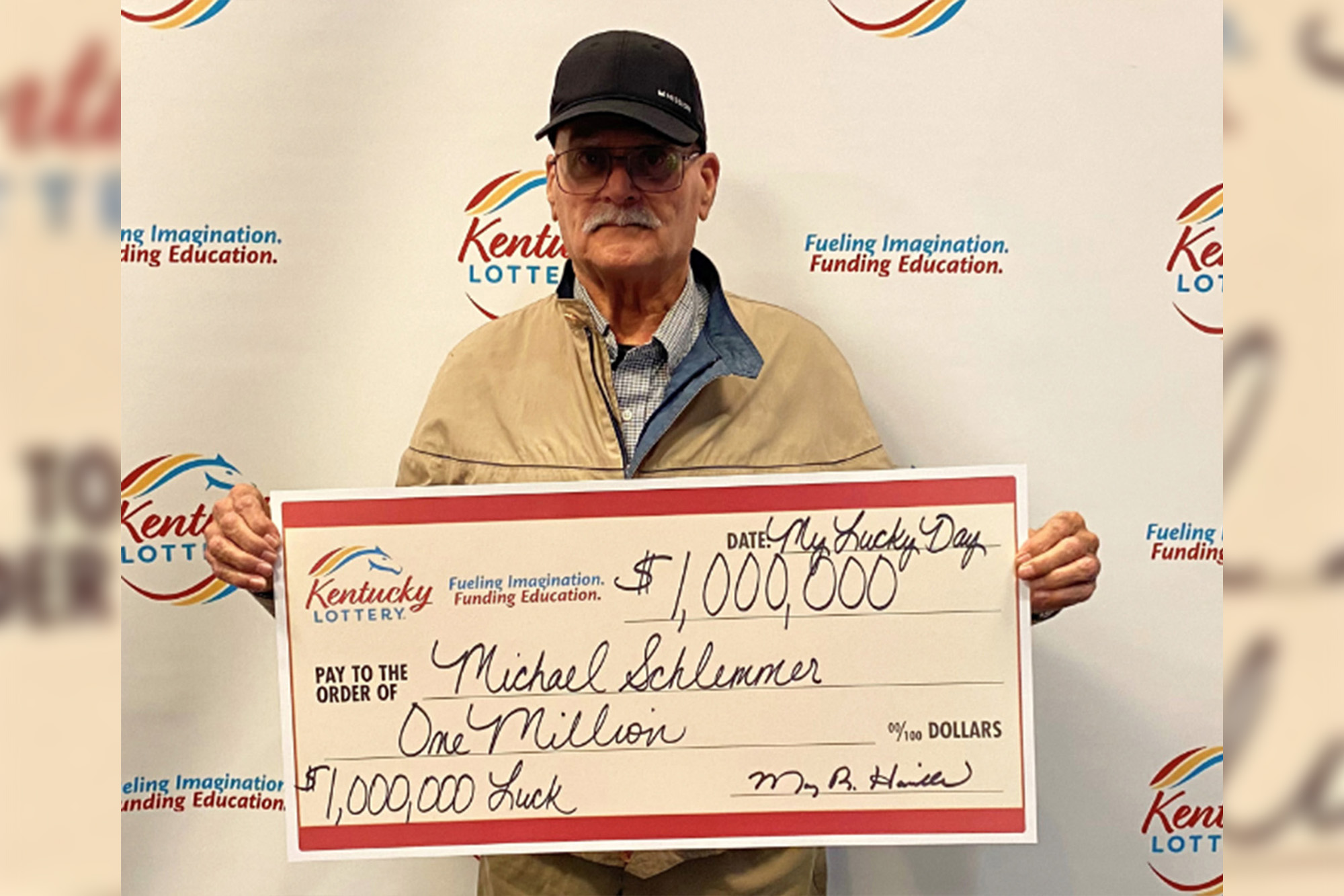 Kentucky man wins $1M on lottery ticket at gas station after running out of fuel