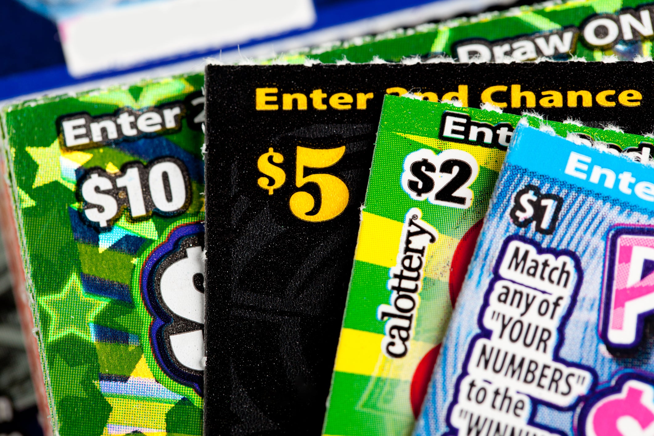 Woman who was formerly homeless wins $5m in lottery scratch-off ticket