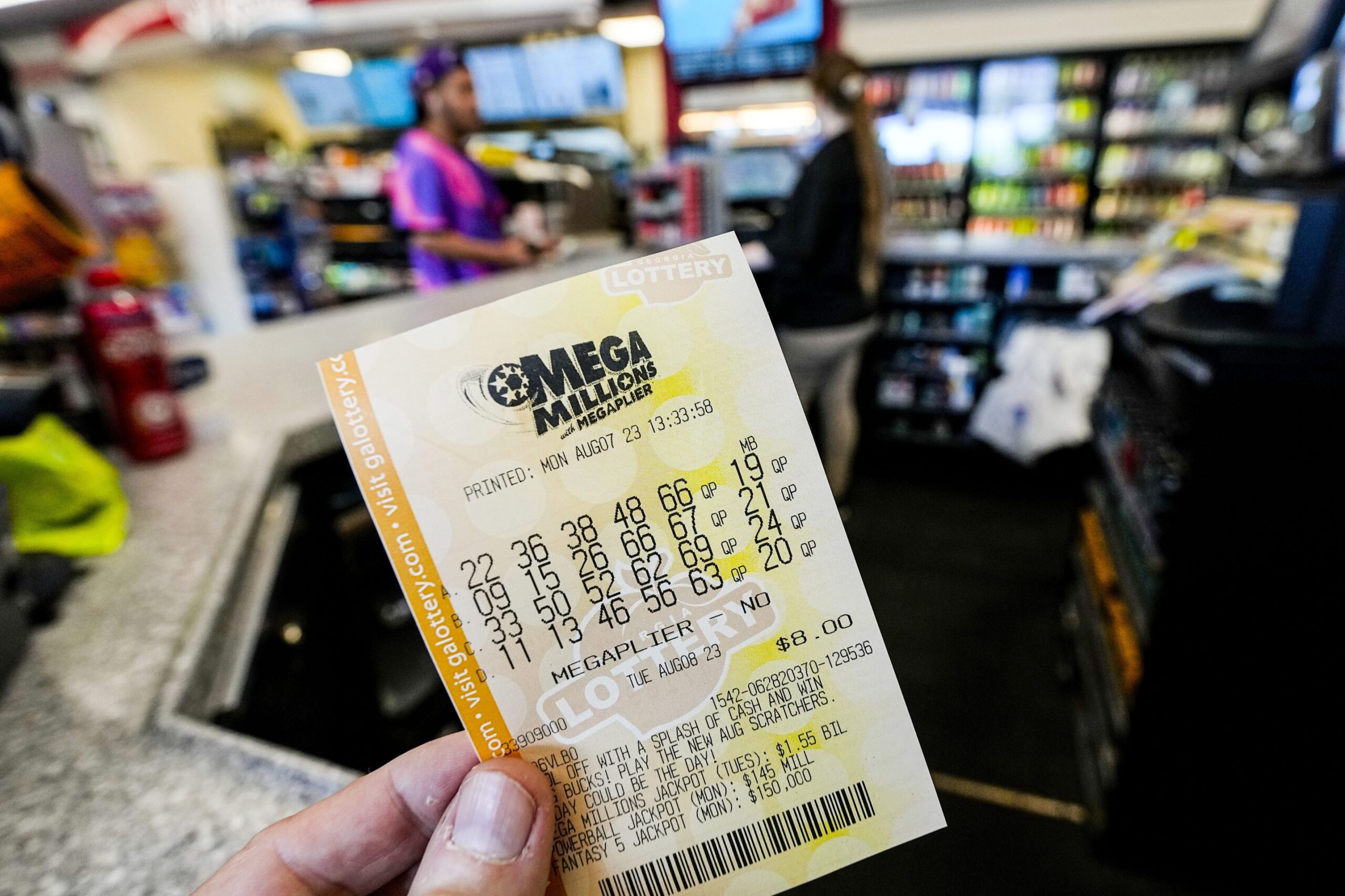 Florida has a new billionaire after someone bought a winning Mega Millions lottery ticket at a Publix store in Neptune Beach